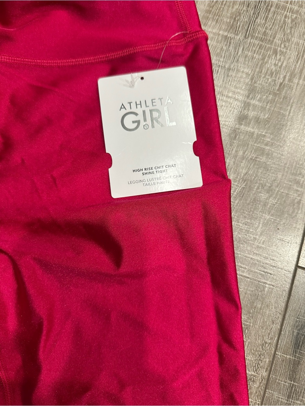 Athleta Girl High-Rise Shine Athletic Shorts - Fuchsia